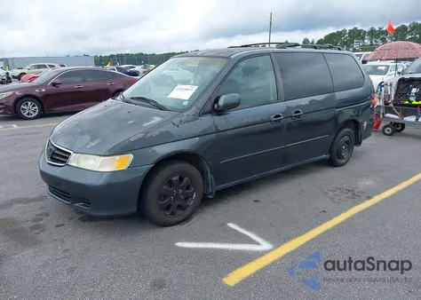 2003 Honda Odyssey Ex-L из США, поврежденный, VIN 5FNRL18963B059910
